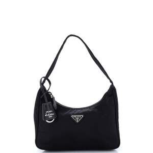 Prada Re-Edition Hobo Tessuto Mini #239640P12B